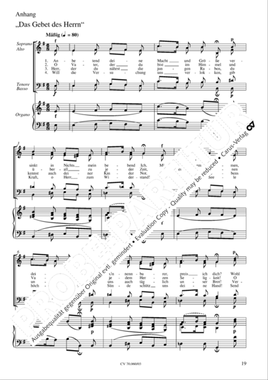 Deutsche Messe 4-Part scores gallery preview page 20