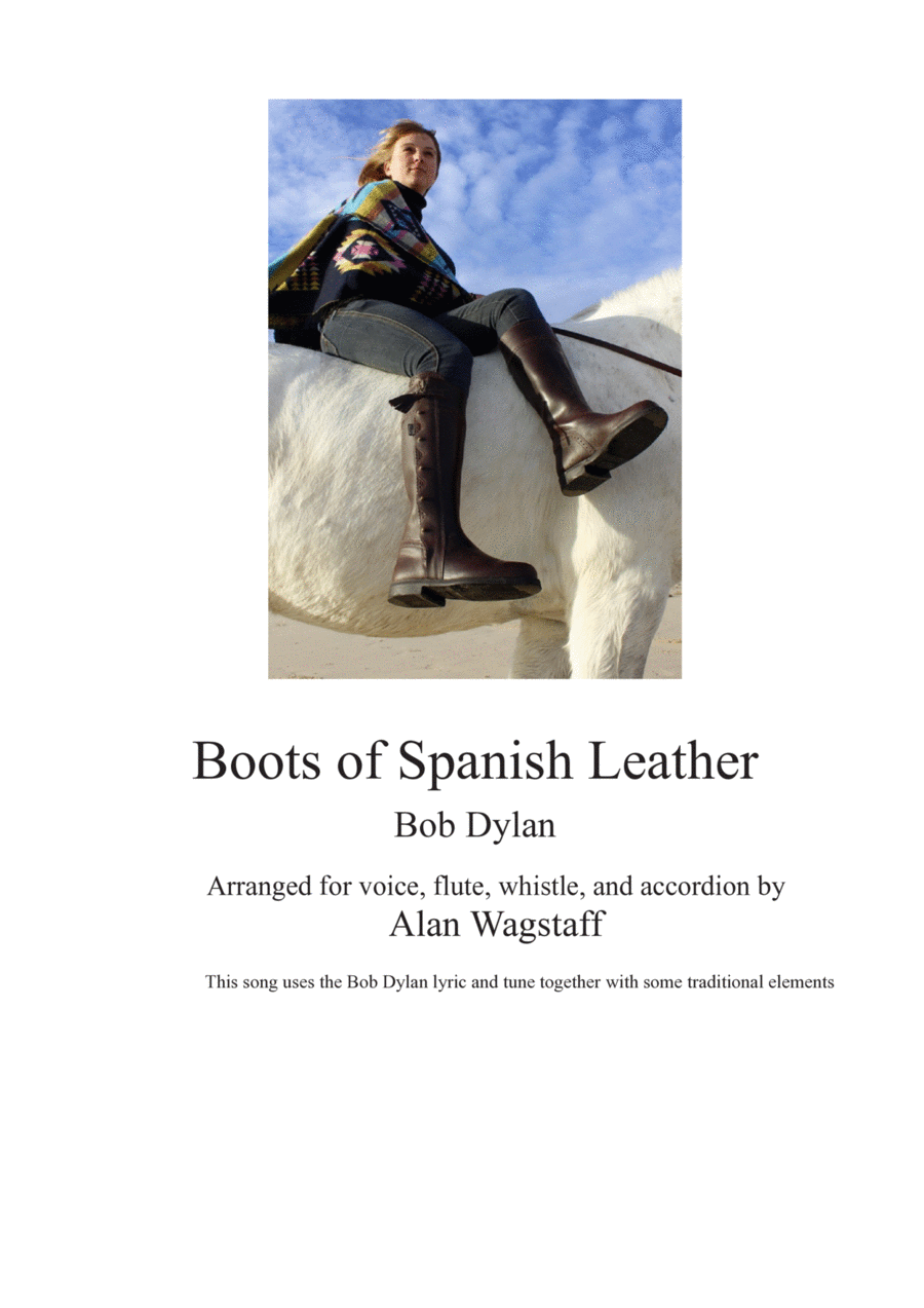 Boots Of Spanish Leather Boots Of Spanish Leather Small Ensemble scores gallery preview page 1