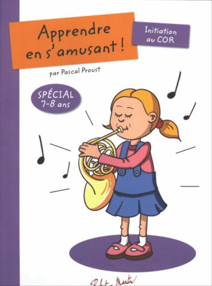 Apprendre en s'amusant, pour cor School and Community scores gallery preview page 1