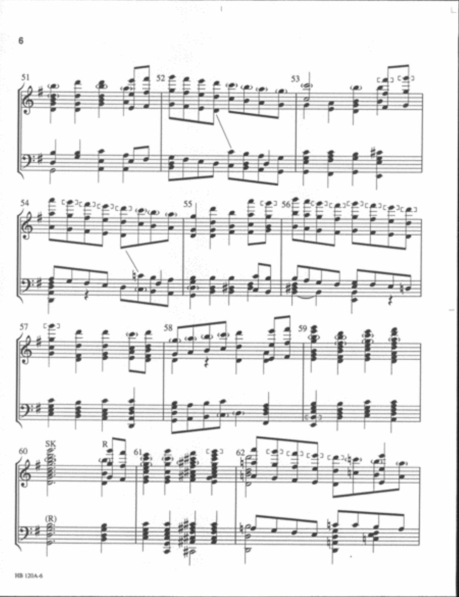 Our Father's World - handbell part 5-Octaves scores gallery preview page 6