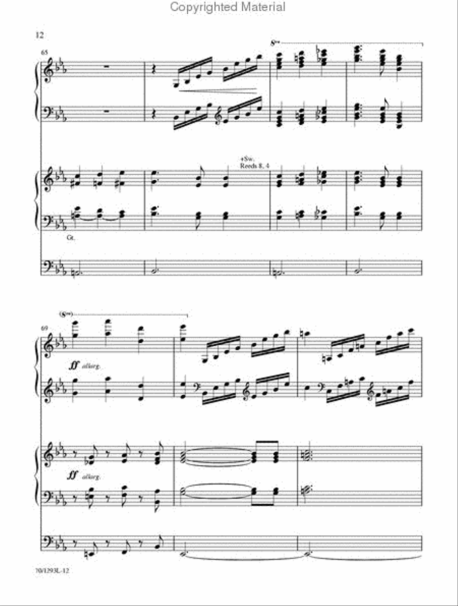 Gather Twogether Organ scores gallery preview page 11