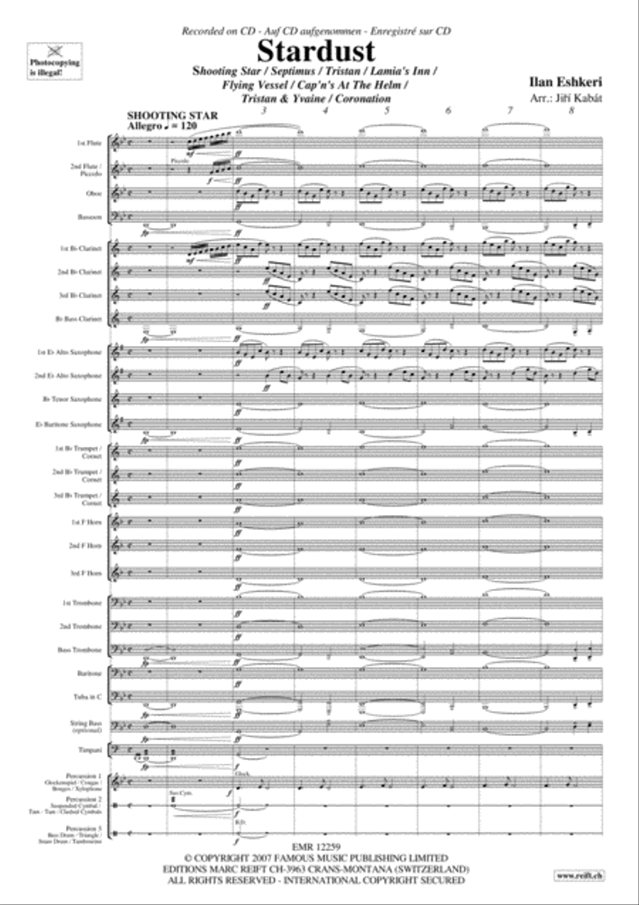 Stardust Concert Band scores gallery preview page 3