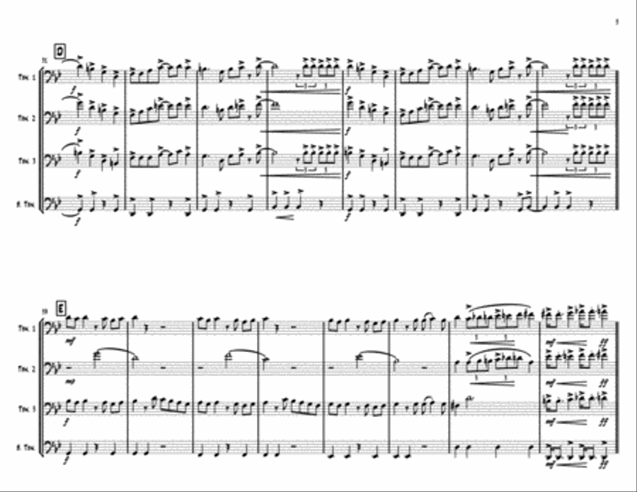 Happy Together Happy Together Brass Ensemble scores gallery preview page 3