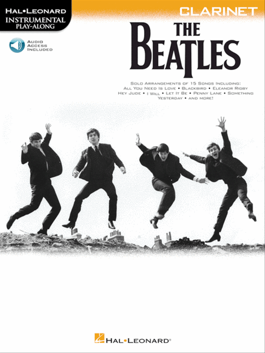 The Beatles – Instrumental Play-Along Clarinet Solo scores gallery preview page 1