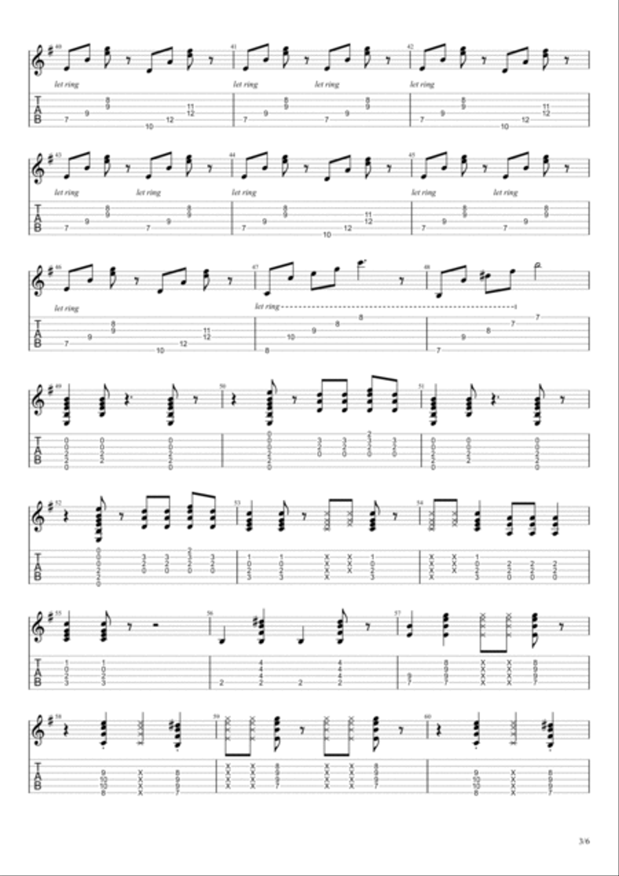 Copycat Electric Guitar scores gallery preview page 3