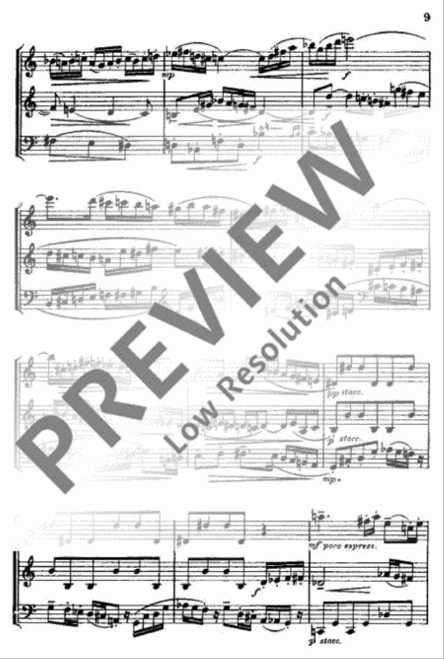 Divertissement Bassoon scores gallery preview page 10