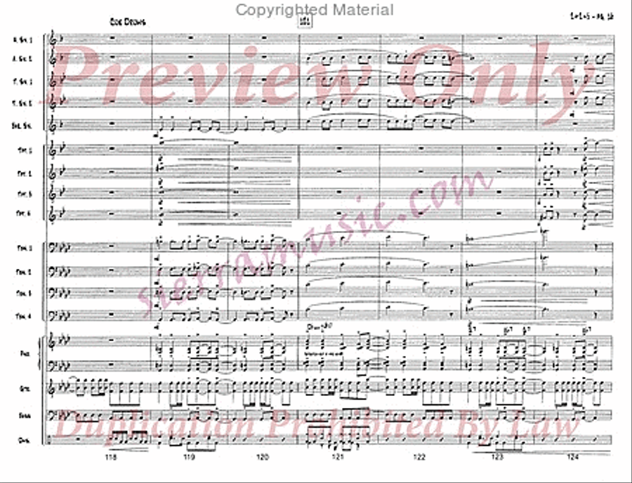 2+2=5 2+2=5 Jazz Ensemble scores gallery preview page 17