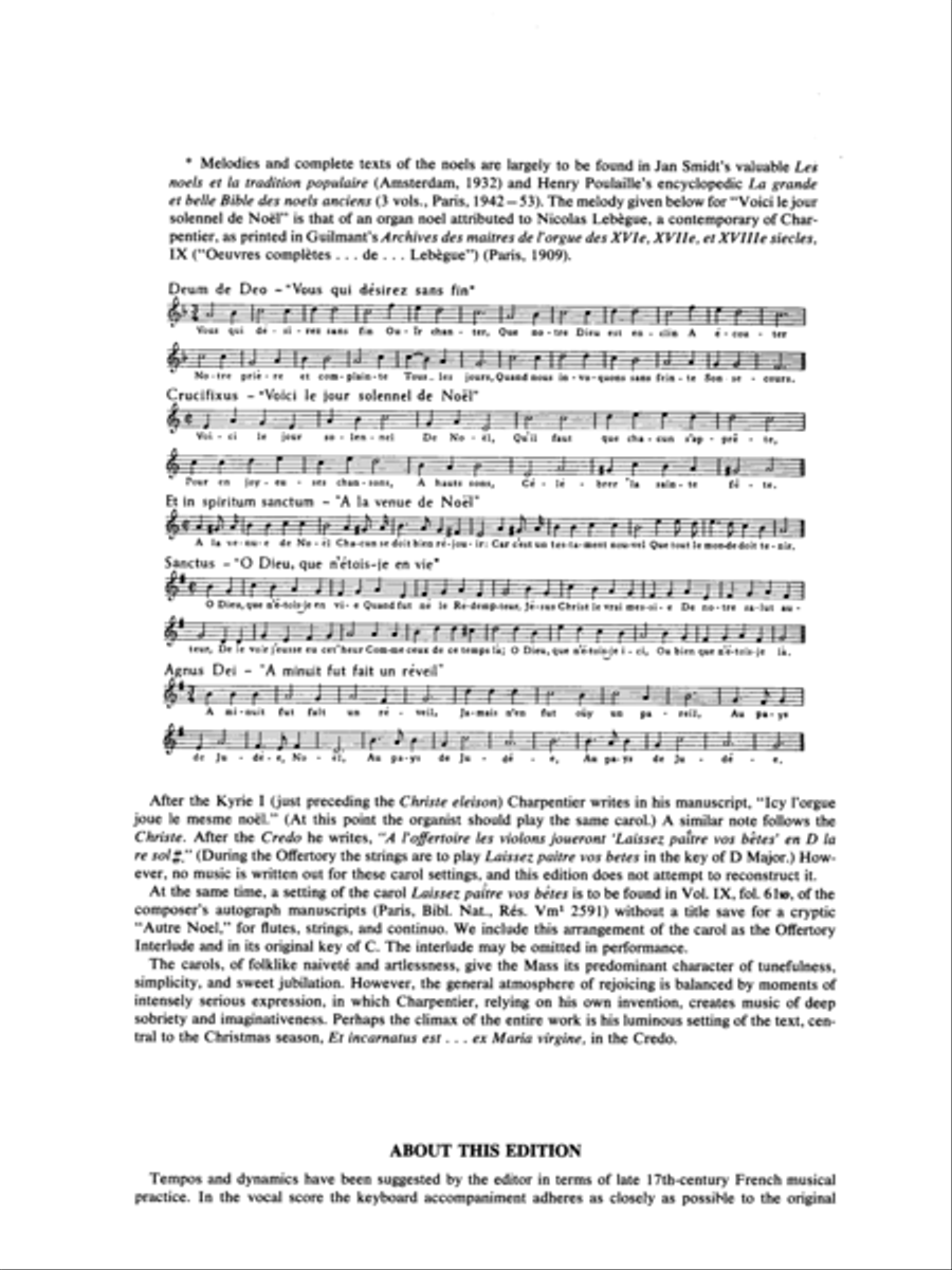 Messe de Minuit pour Noeel (Full Score) 4-Part scores gallery preview page 3