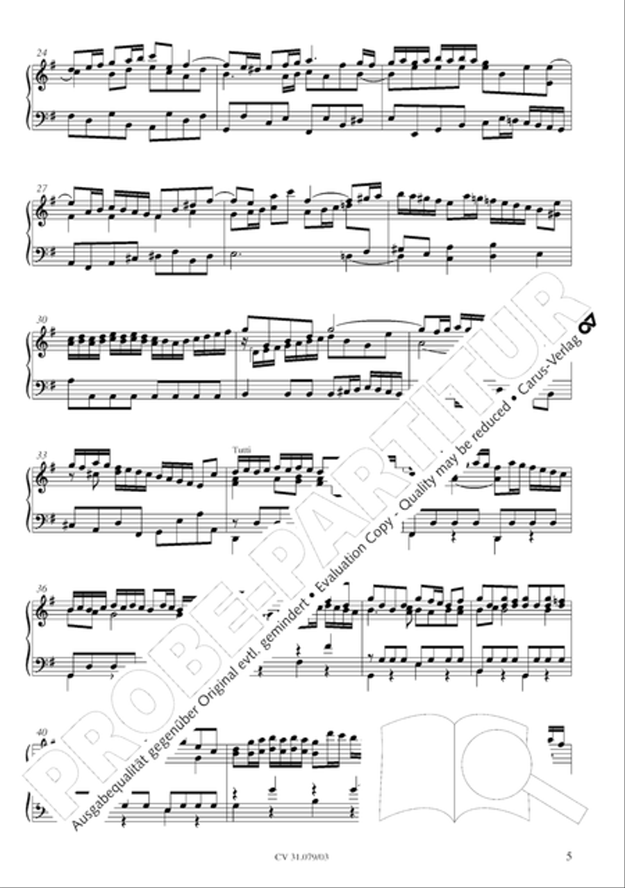 God the Lord is sun and shield (Gott, der Herr, ist Sonn und Schild) 4-Part scores gallery preview page 6