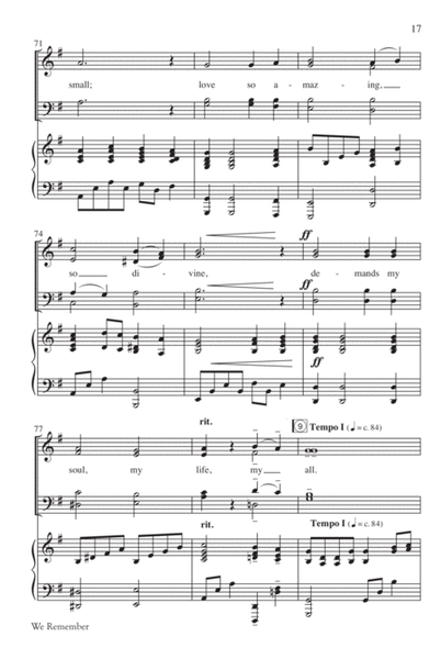 We Remember Calvary (SATB) image number null