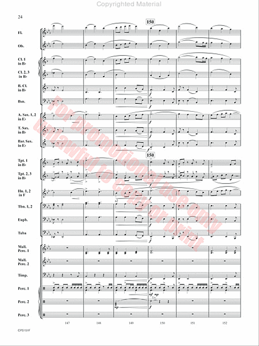 Jumpstart Concert Band scores gallery preview page 25