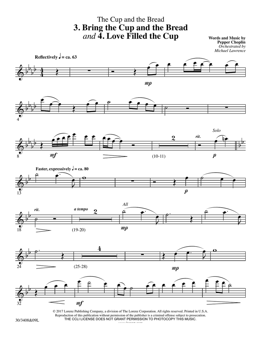 Come to the Cross and Remember - Printable Parts Choir scores gallery preview page 6