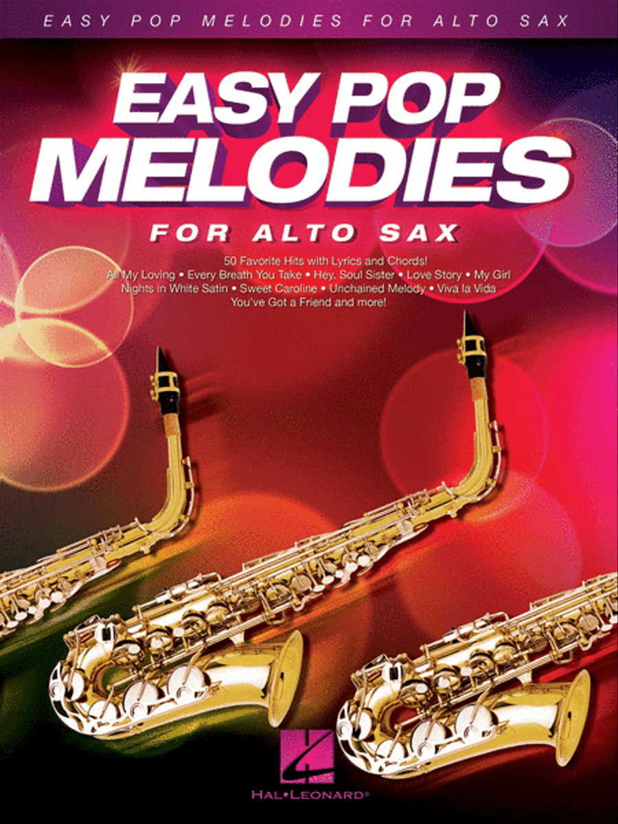 Easy Pop Melodies Alto Saxophone scores gallery preview page 1