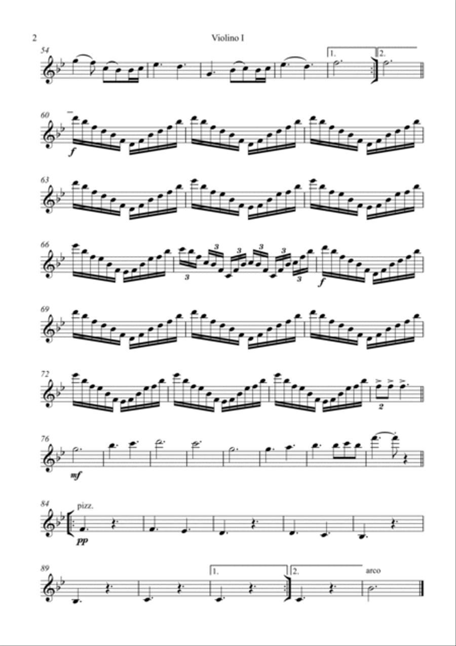 25 Arranjos para Quarteto de Cordas - Livro 1 String Quartet scores gallery preview page 4