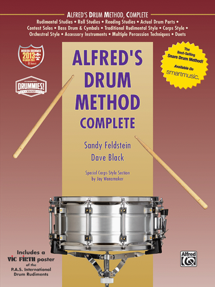 Alfred's Drum Method Complete Percussion scores gallery preview page 1