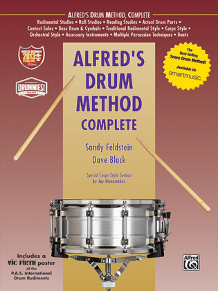 Book cover for Alfred's Drum Method Complete
