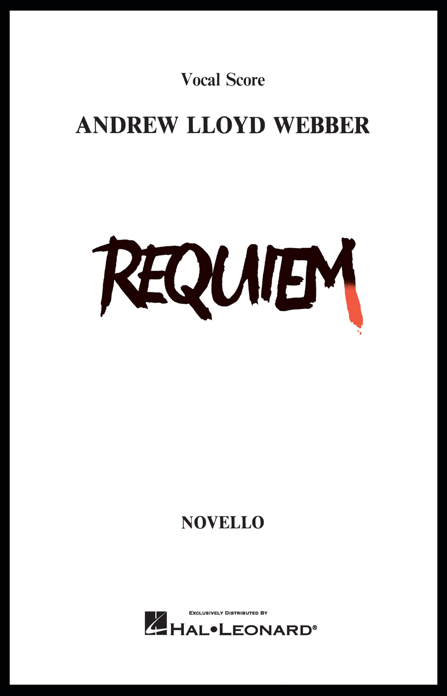 Requiem 4-Part scores gallery preview page 1