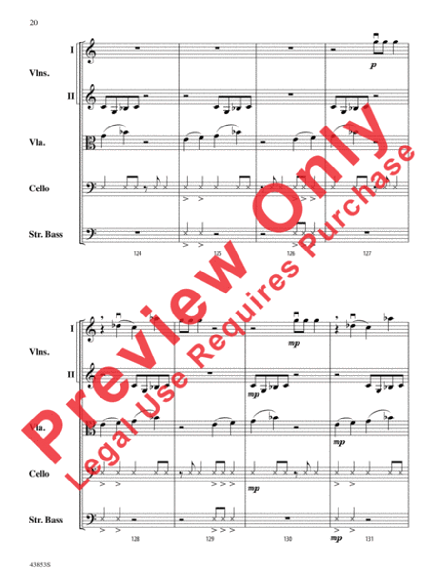 Miraj String Orchestra scores gallery preview page 21