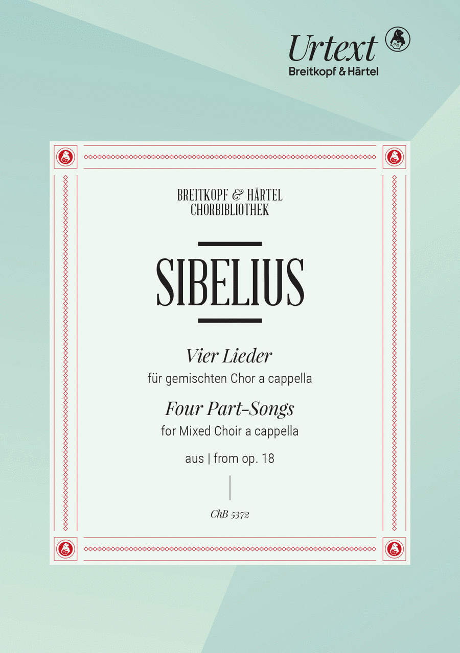 4 Part-Songs from Op. 18 4 Part-Songs from Op. 18 4-Part scores gallery preview page 1