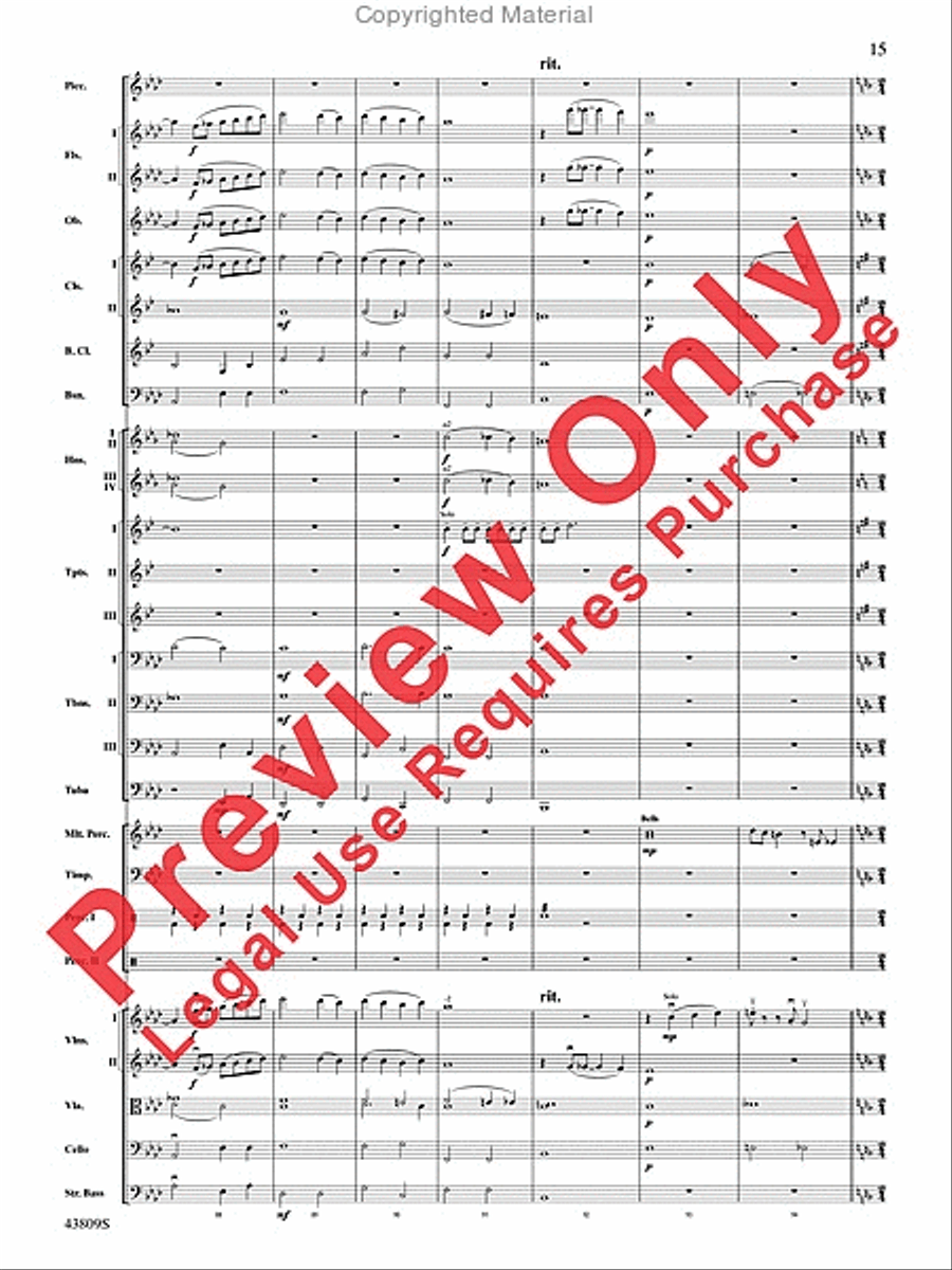 Gershwin by George! Gershwin by George! Full Orchestra scores gallery preview page 16