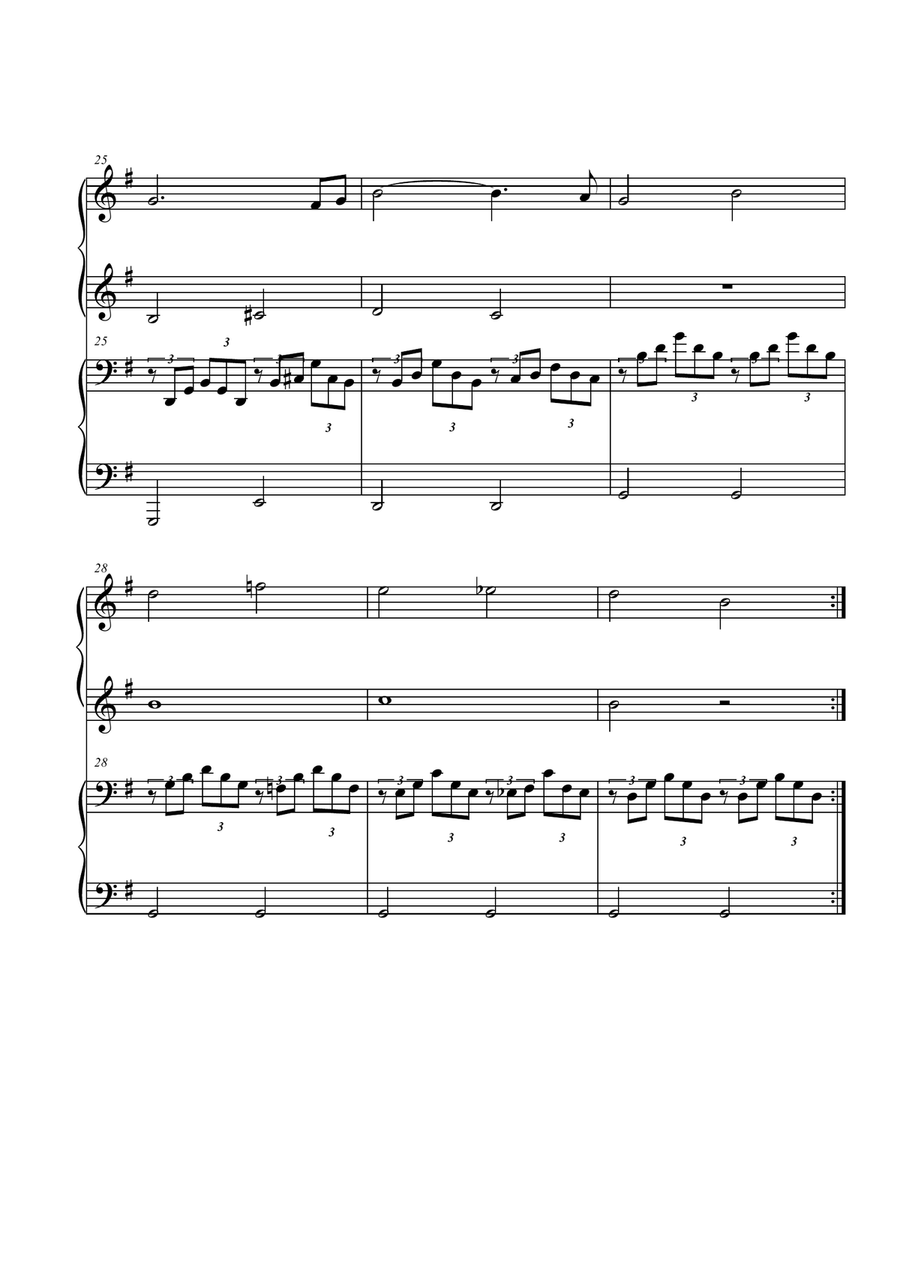 Ave Maria. Piano 4 hands Ave Maria. Piano 4 hands Easy Piano scores gallery preview page 5