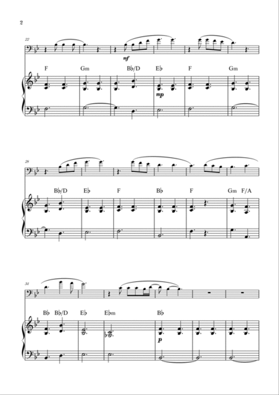 You Are The Reason Piano scores gallery preview page 2