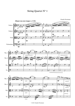 String Quartet Op10 Nr. 1