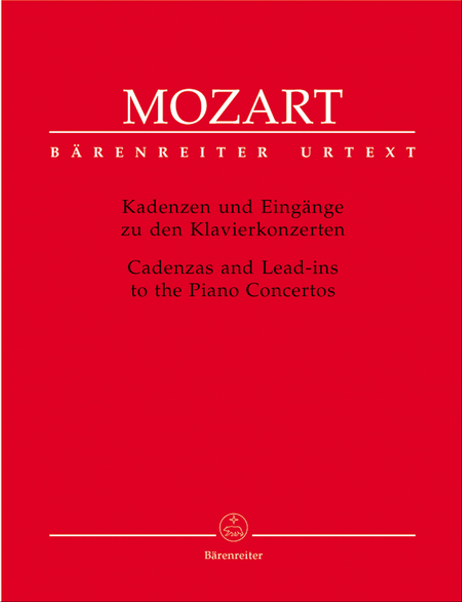 Cadenzas and Lead-ins to the Piano Concertos Piano Solo scores gallery preview page 1