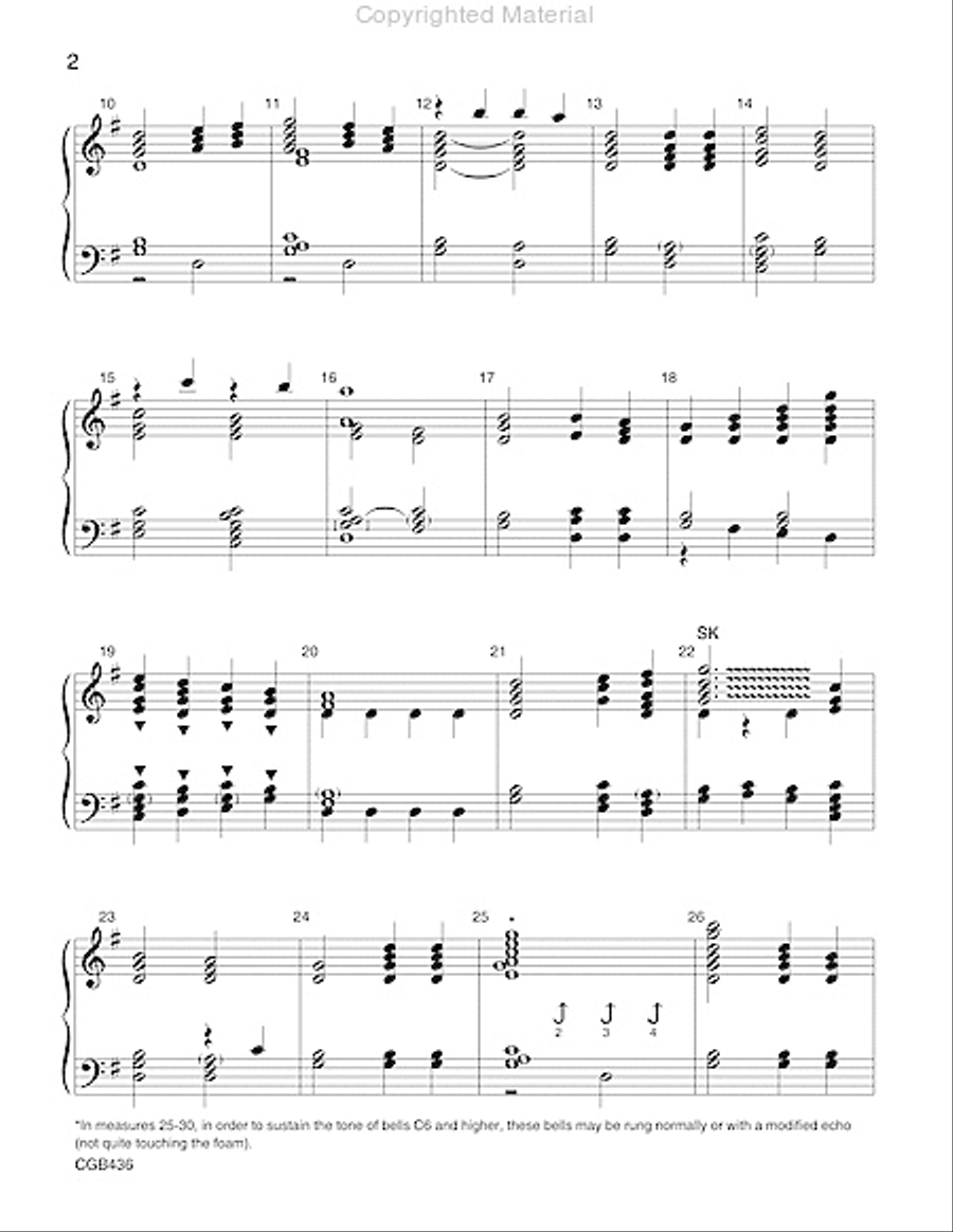 Jesus Shall Reign [Prelude on Duke Street] (2 - 3 octaves) 3-Octaves scores gallery preview page 3