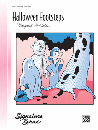 Book cover for Halloween Footsteps