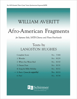Afro-American Fragments: 5. Feet o' Jesus