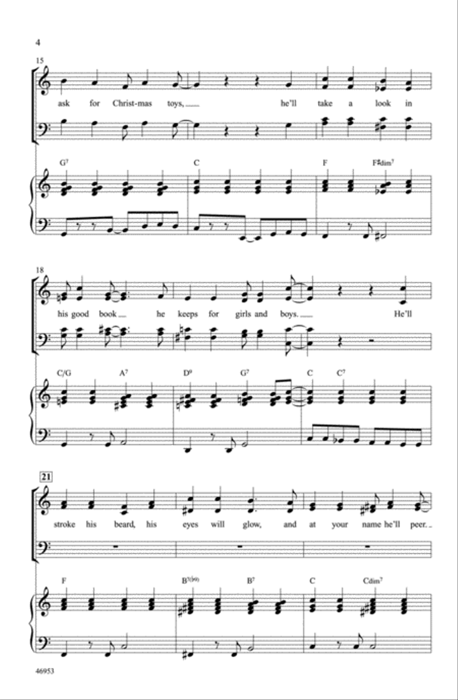 Rockin' Holidays! Choir scores gallery preview page 3