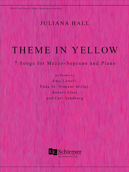 Theme in Yellow: 7 Songs for Mezzo-Soprano and Piano image number null