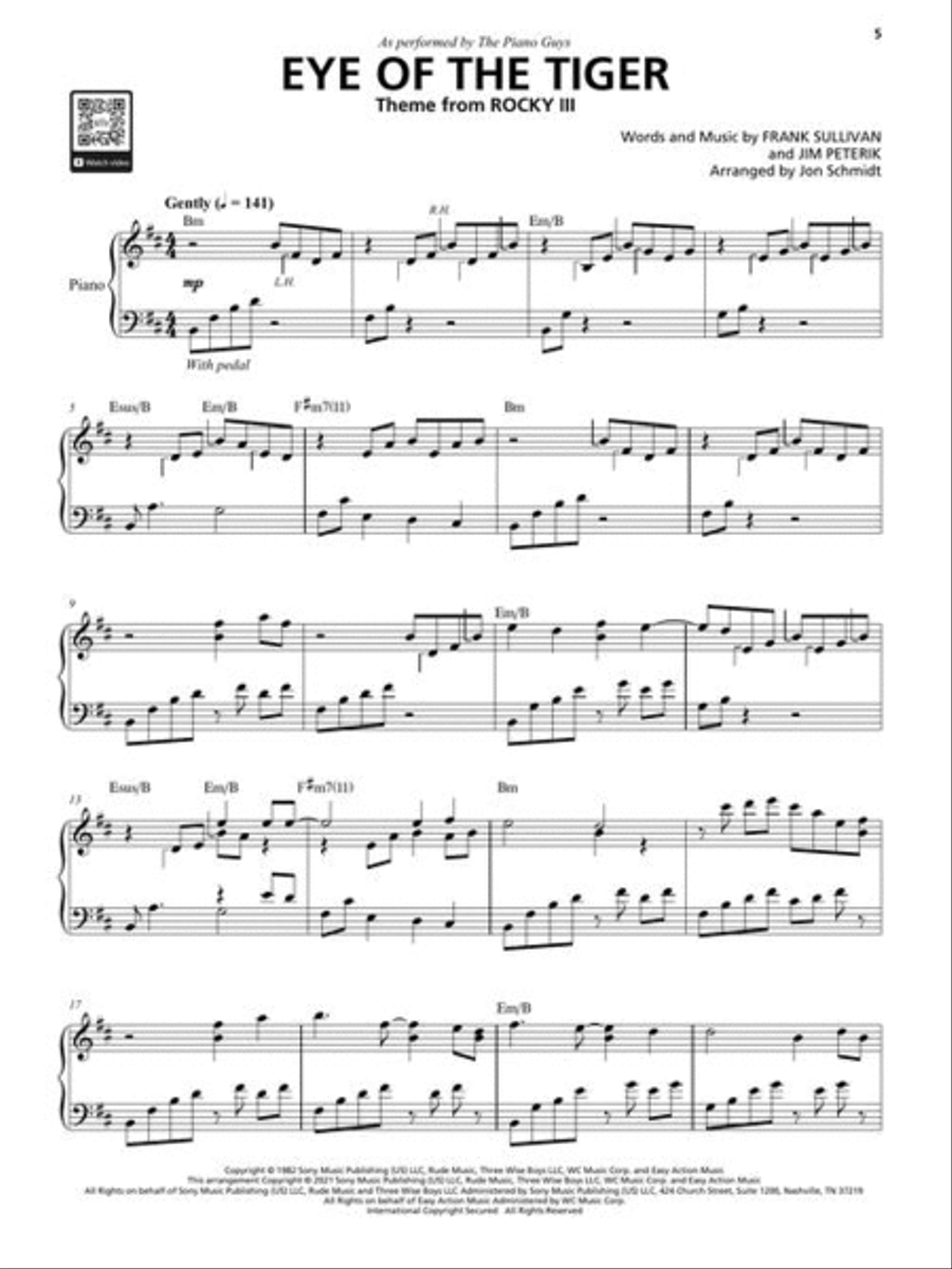 The Piano Guys – Lullaby Cello scores gallery preview page 4