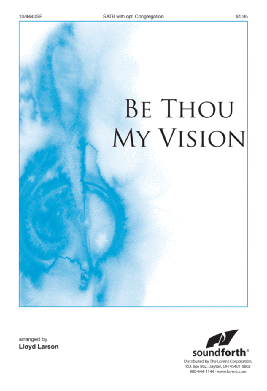 Be Thou My Vision 4-Part scores gallery preview page 1