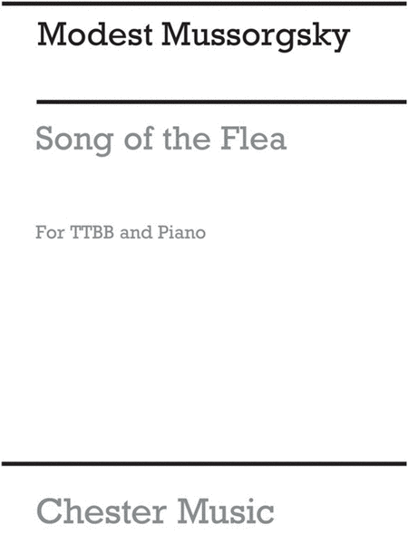 Moussorgsky Song Of The Flea Ttbb(Arc)