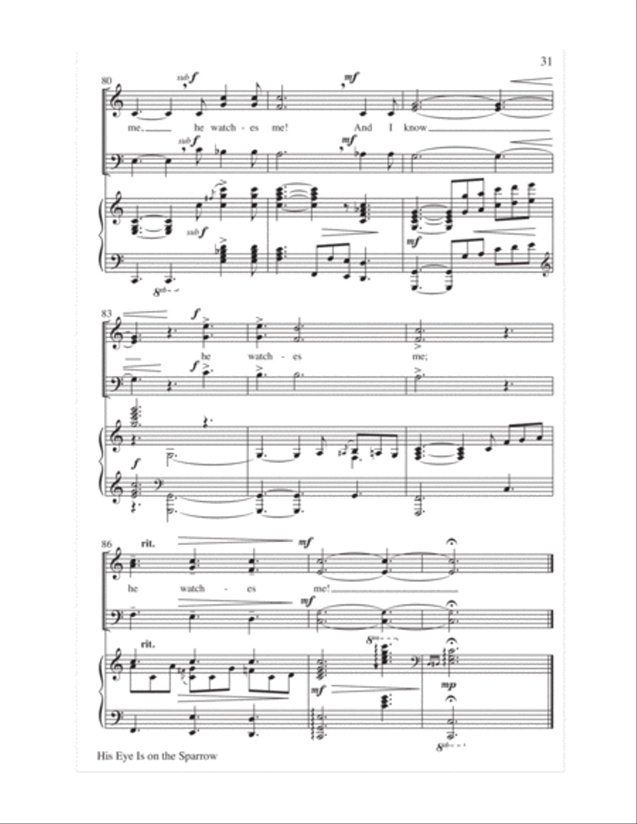 Easy Anthems, Vol. 3 3-Part scores gallery preview page 34