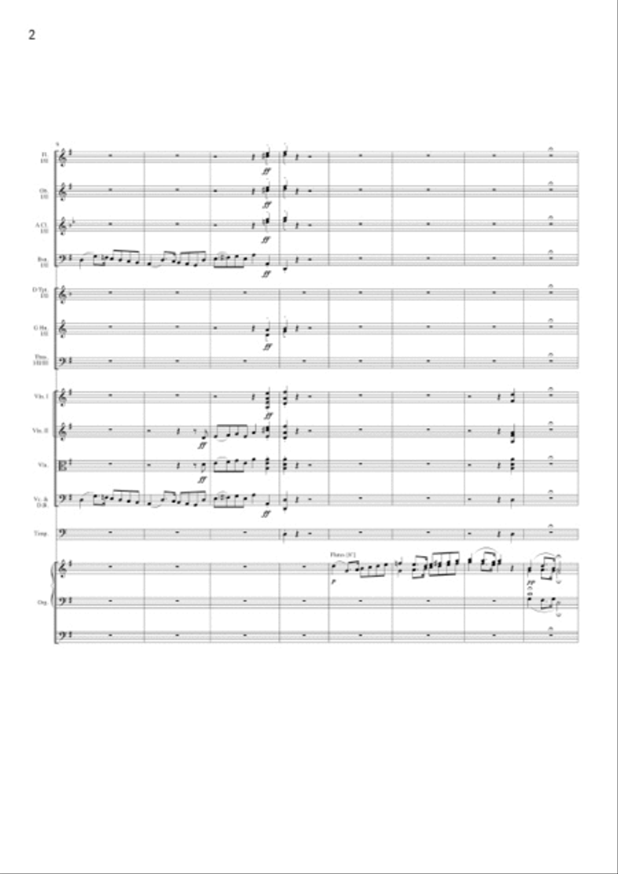 Ouverture portugaise Orchestra scores gallery preview page 3