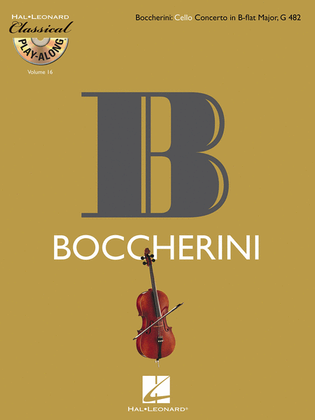 Book cover for Boccherini: Cello Concerto in B-flat Major, G482