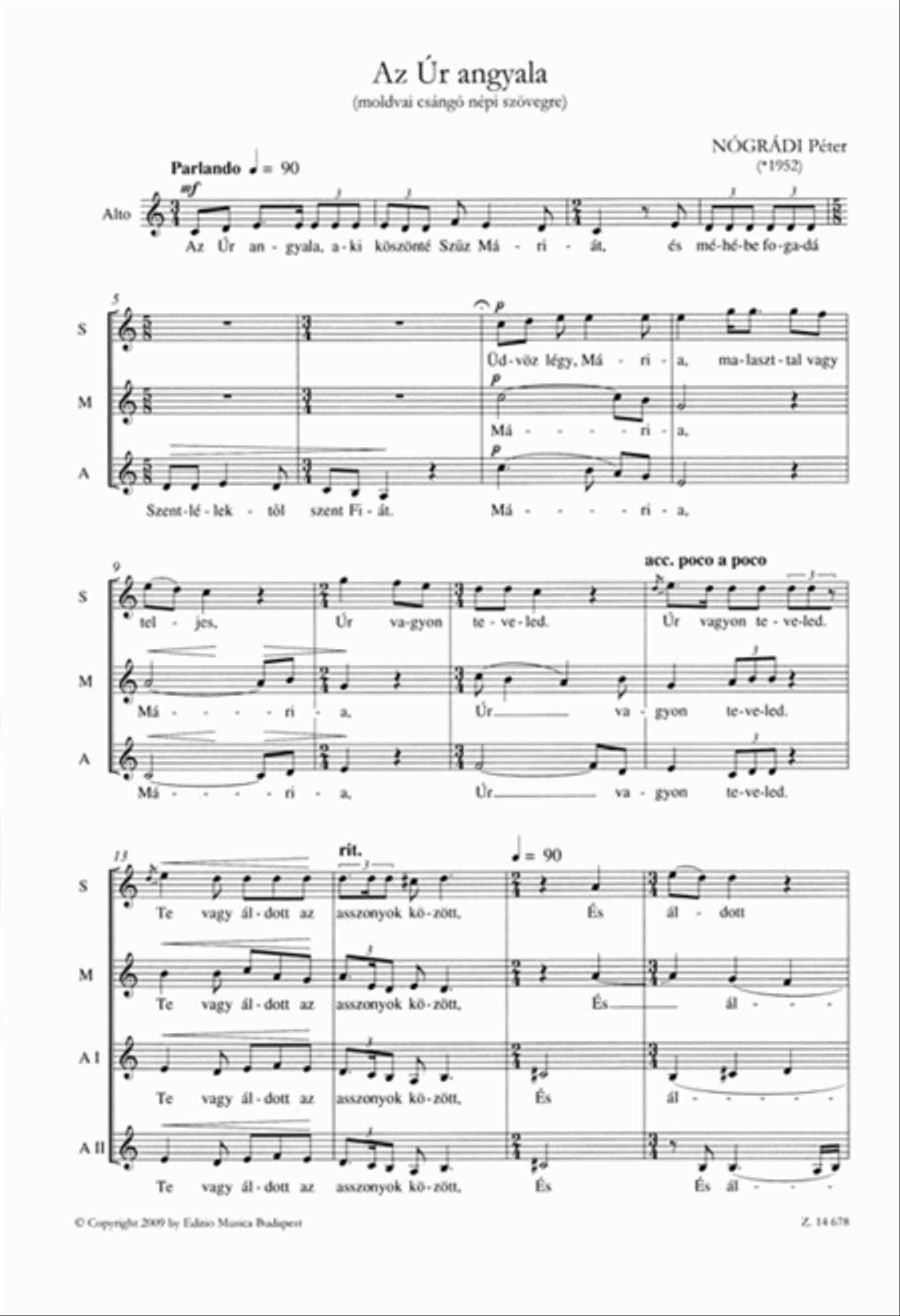 Az er angyala Voice scores gallery preview page 2