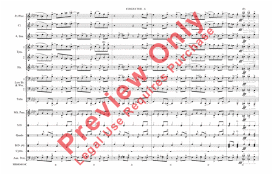 Moondance Moondance Marching Band scores gallery preview page 7