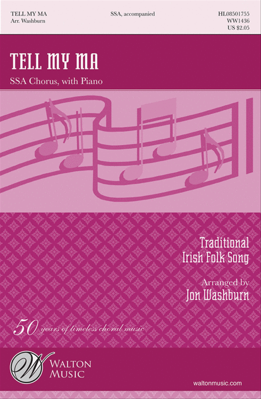 Tell My Ma (SSA) SSA scores gallery preview page 1