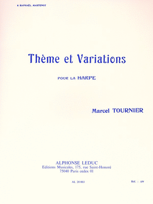 Theme et Variations pour la Harpe