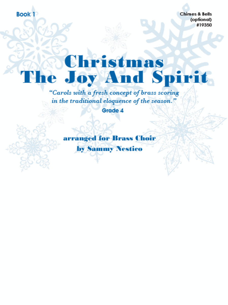 Christmas The Joy & Spirit - Book 1 - Chimes & Bells (optional)