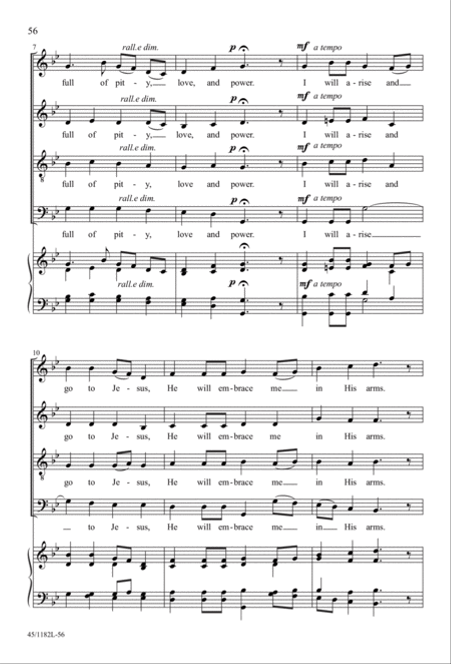 All Around A Cappella 4-Part scores gallery preview page 42