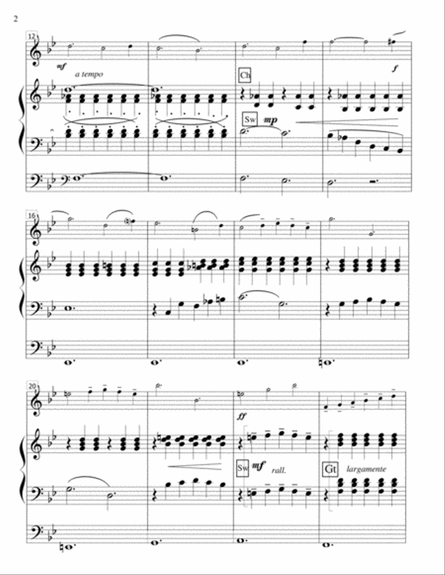 Maggiolata-Hubay-Violin/Organ String Duet scores gallery preview page 2
