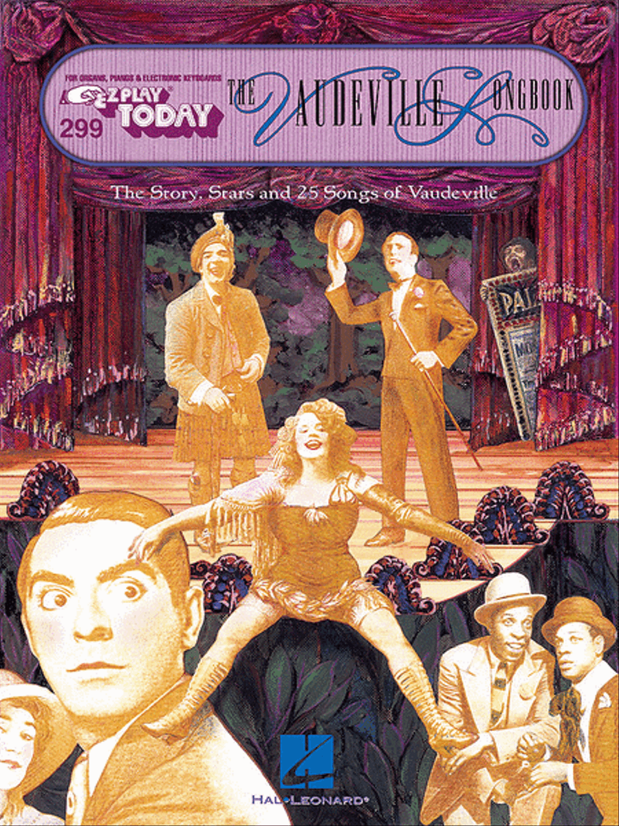 The Vaudeville Songbook Electronic Keyboard scores gallery preview page 1
