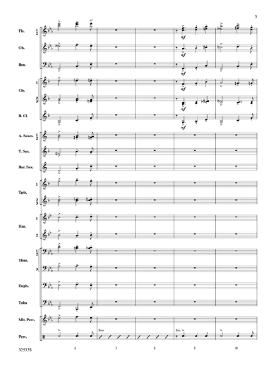 Cute Concert Band scores gallery preview page 3