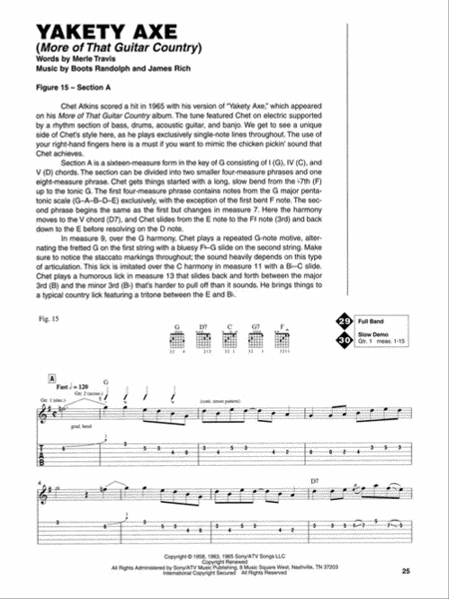 The Best of Chet Atkins Electric Guitar scores gallery preview page 4