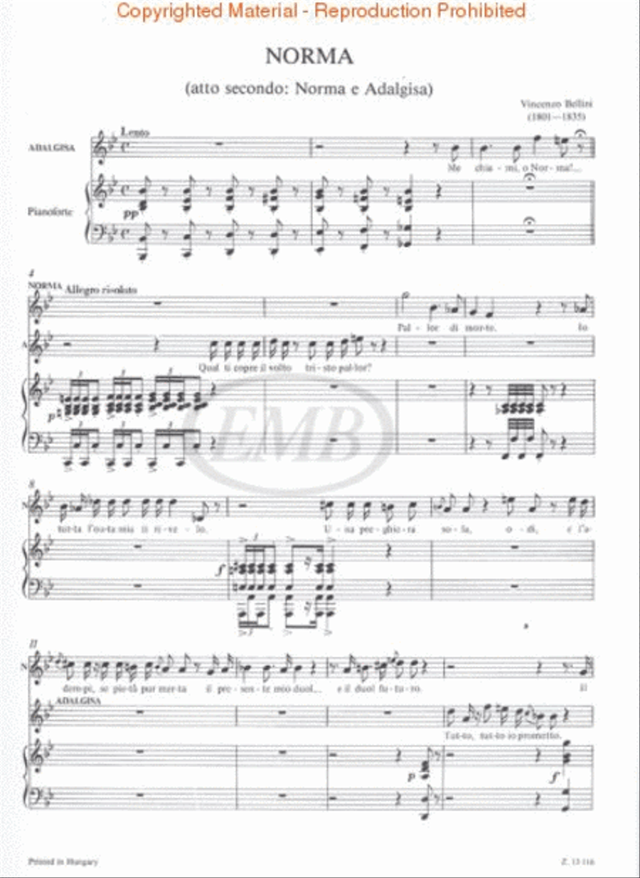 Opera Duets for Soprano and Mezzo-Soprano Vocal Duet scores gallery preview page 2
